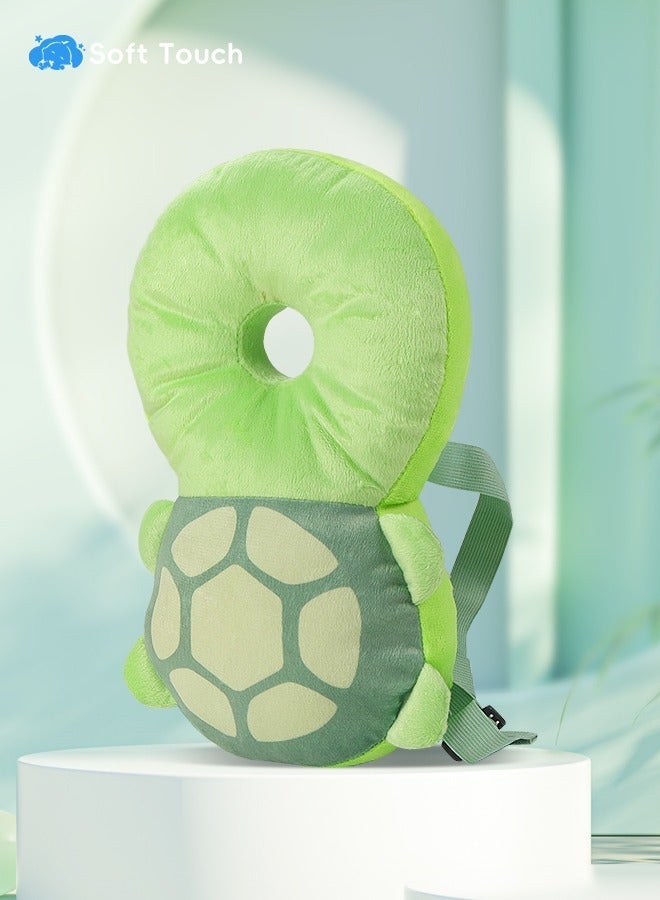 Soft Touch Anti-Fall Baby Head Protector Backpack, Adjustable Infant Head Safety Cushion for Crawling, Walking & Learning to Walk, Soft Toddler Protective Pad - Image 2